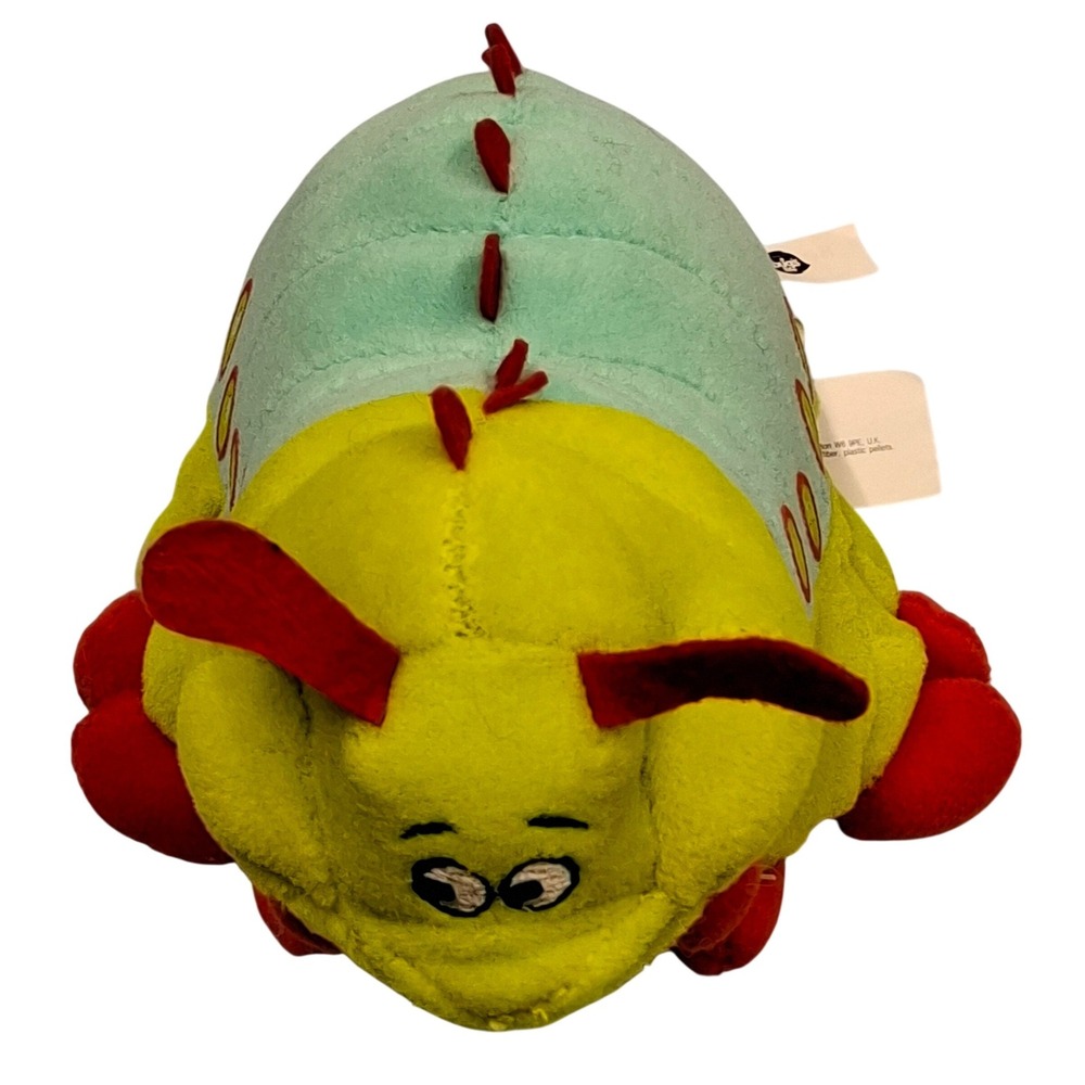 Vintage Walt Disney Pixar A Bugs Life Heimlich Caterpillar 8" Bean Bag Plush - Picture 9 of 9